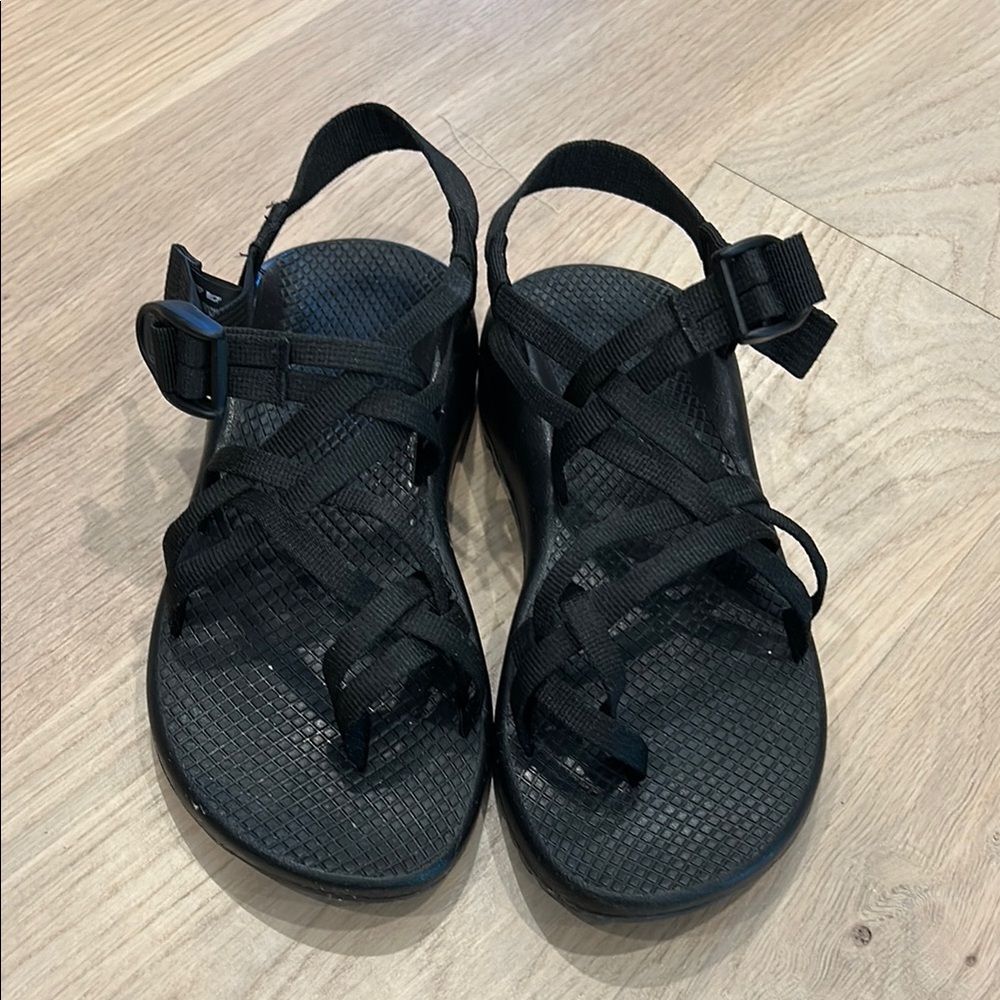 Chaco Women's Black Strappy Sandals